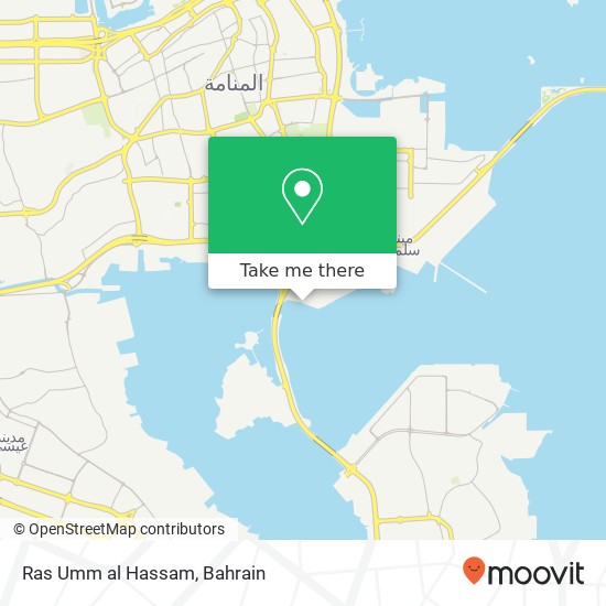 Ras Umm al Hassam map