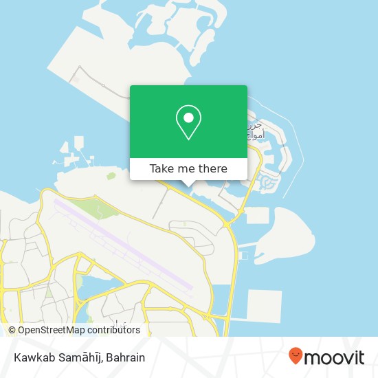 Kawkab Samāhīj map