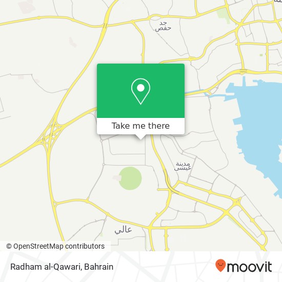 Radham al-Qawari map