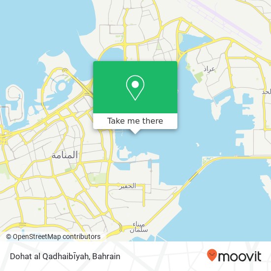 Dohat al Qadhaibīyah map