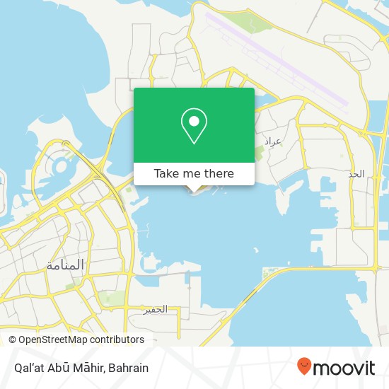 Qal‘at Abū Māhir map