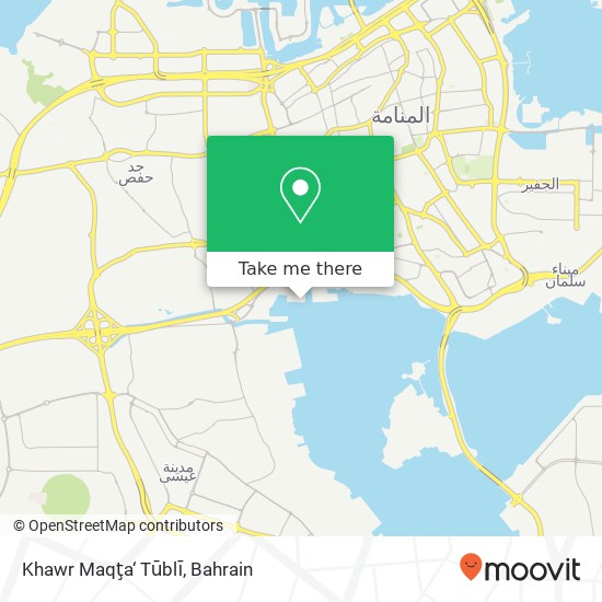 Khawr Maqţa‘ Tūblī map