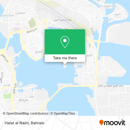 Halat al Naim map
