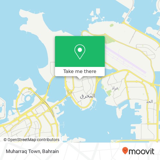 Muharraq Town map