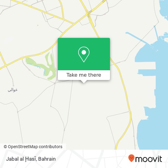 Jabal al Ḩasī map