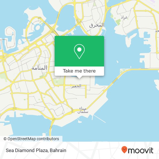 Sea Diamond Plaza map