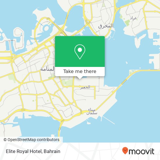Elite Royal Hotel map