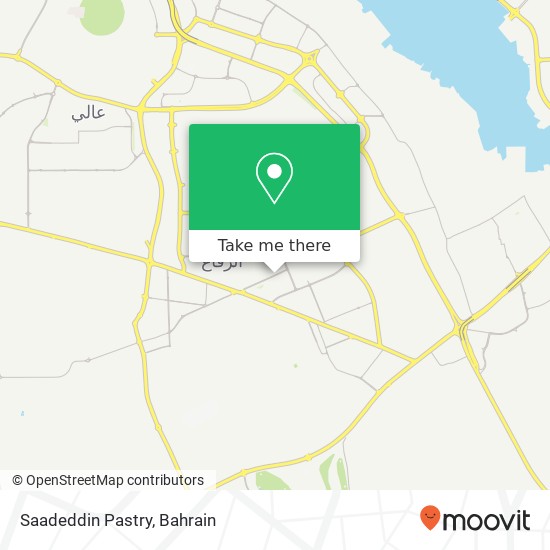 Saadeddin Pastry map