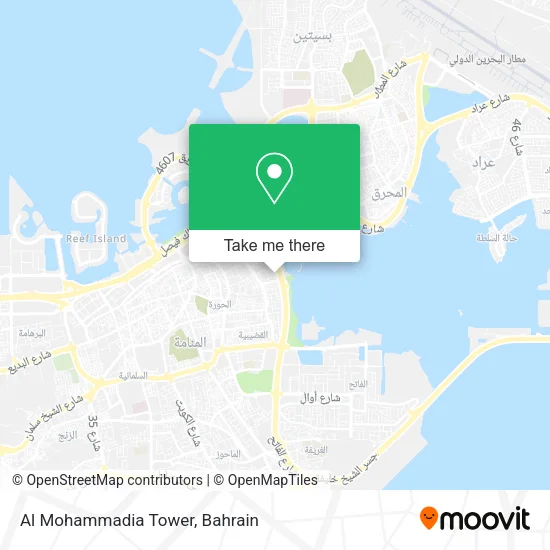 Al Mohammadia Tower map