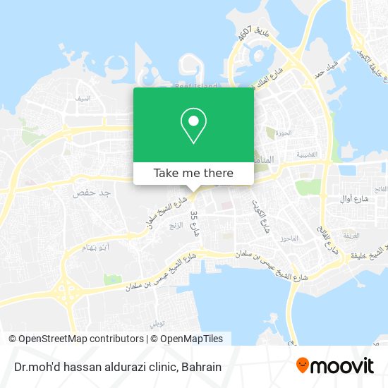 Dr.moh'd hassan aldurazi clinic map