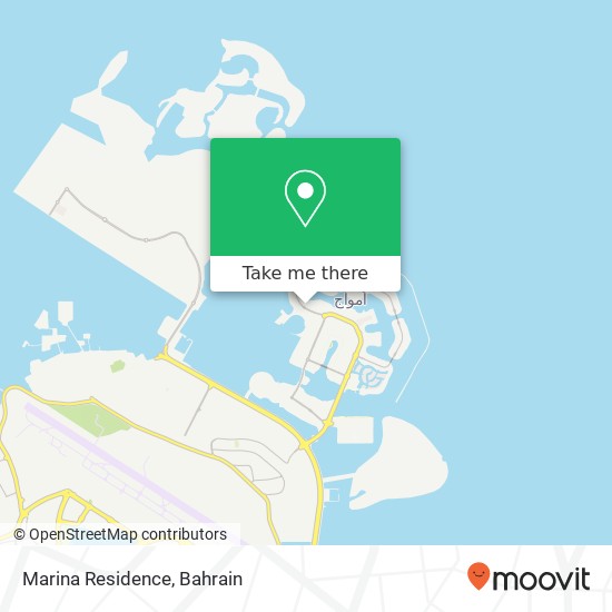 Marina Residence map