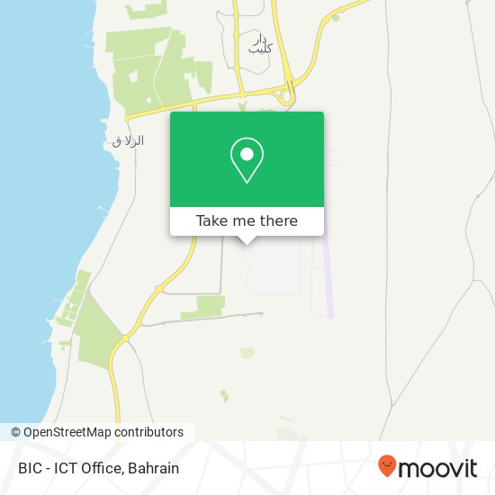 BIC - ICT Office map