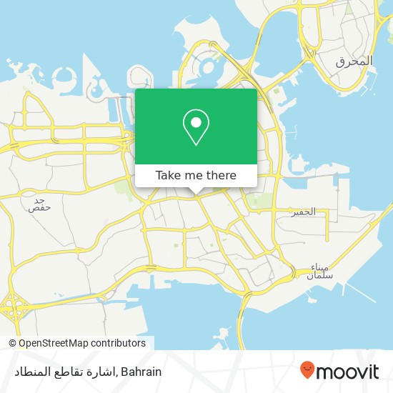 اشارة تقاطع المنطاد map