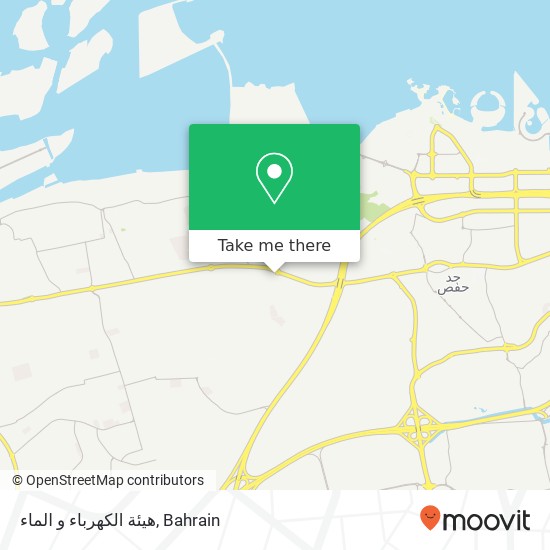 هيئة الكهرباء و الماء map