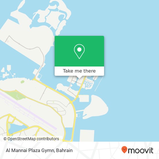 Al Mannai Plaza Gymn map