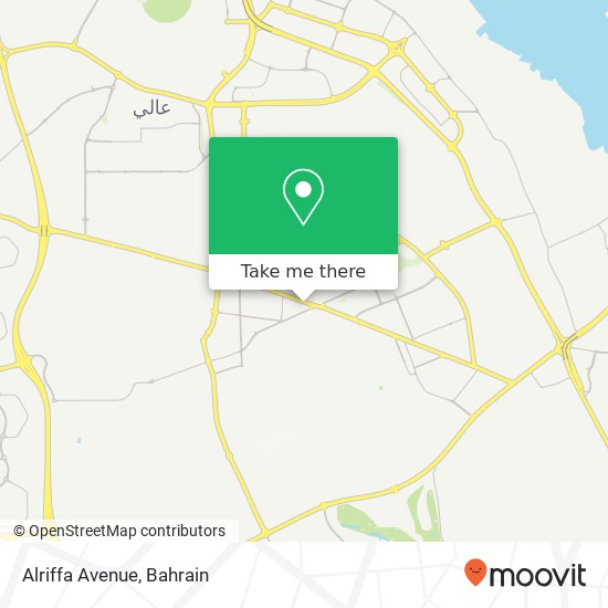 Alriffa Avenue map