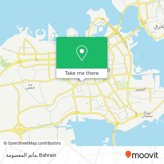 مأتم المعصومة map