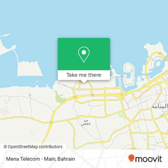 Mena Telecom - Main map