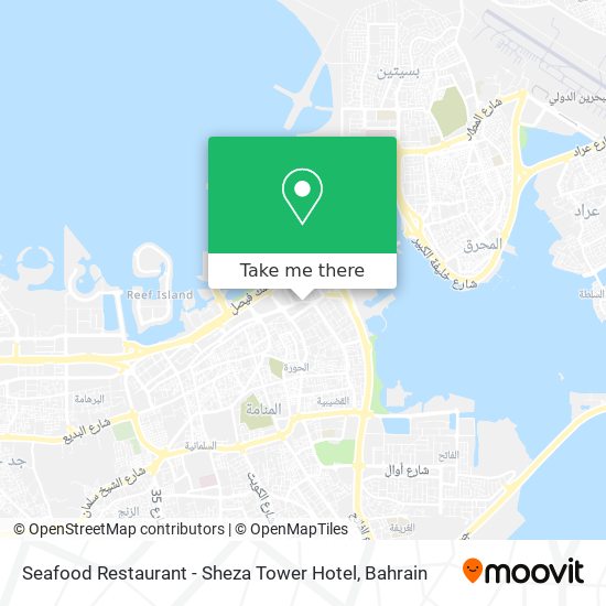 Seafood Restaurant - Sheza Tower Hotel map