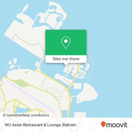 WU Asian Restaurant & Lounge map