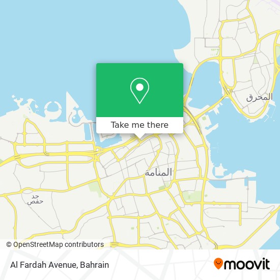 Al Fardah Avenue map