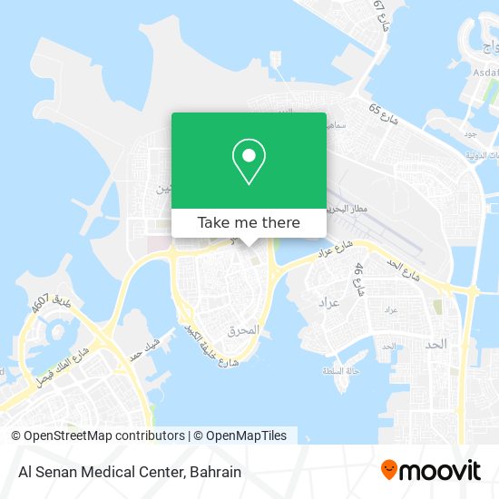 Al Senan Medical Center map