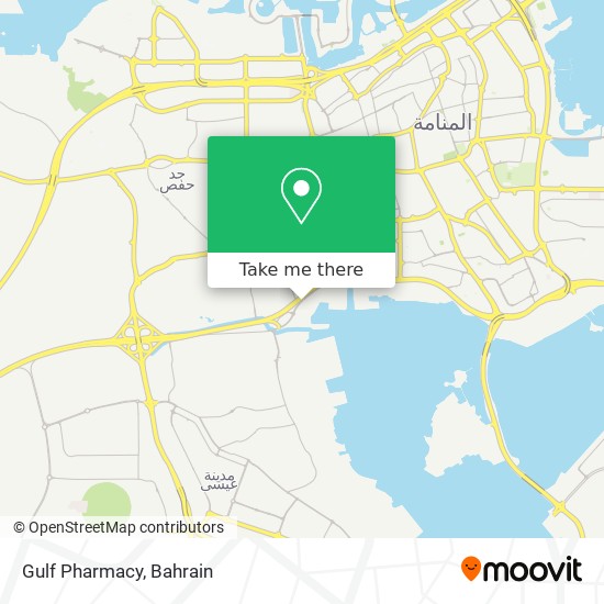 Gulf Pharmacy map