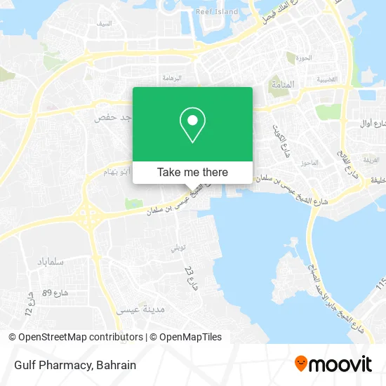 Gulf Pharmacy map