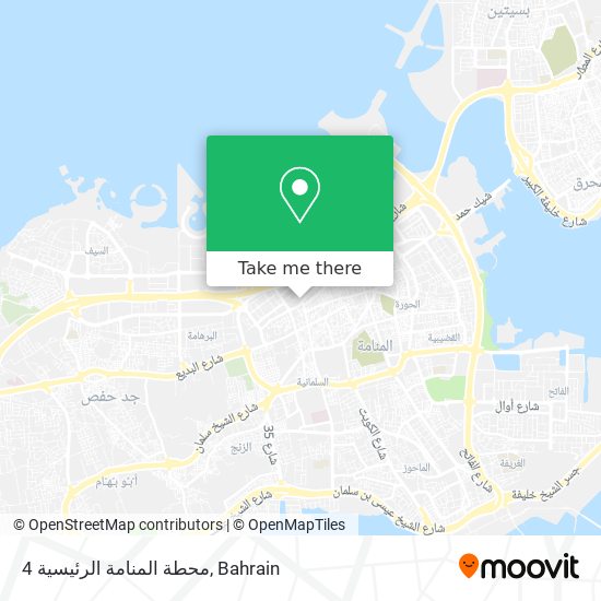 محطة المنامة الرئيسية 4 map