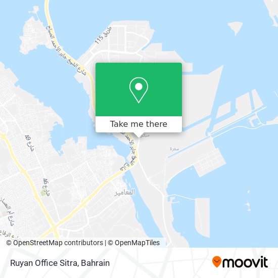 Ruyan Office Sitra map