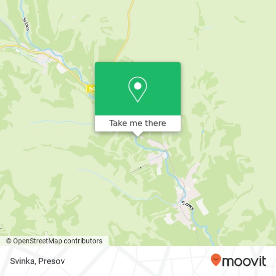 Svinka map