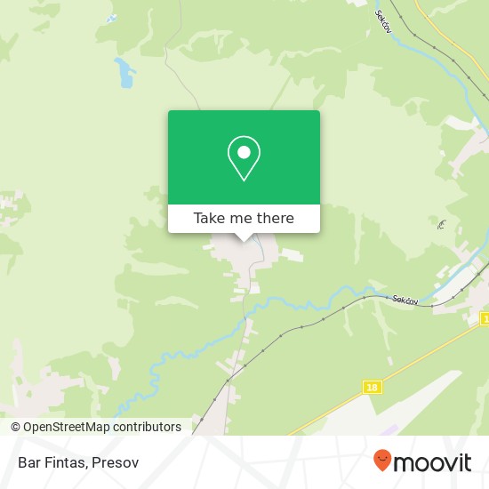 Bar Fintas map