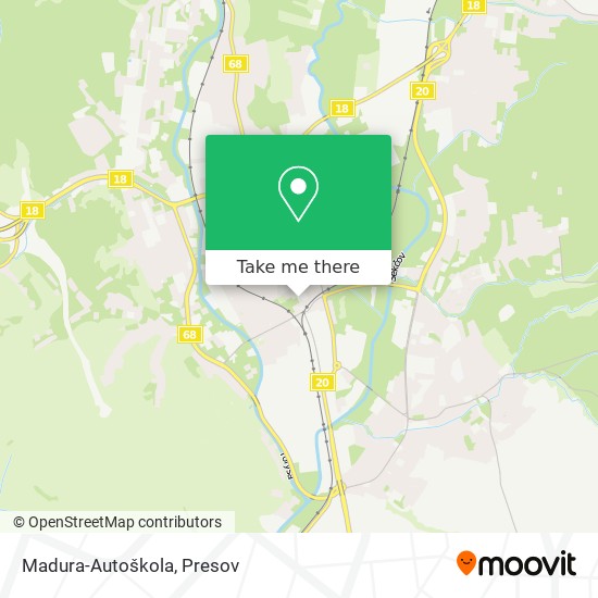 Madura-Autoškola map