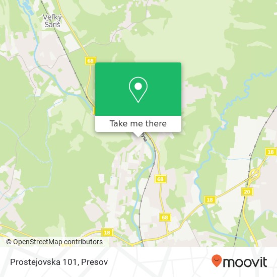 Prostejovska 101 map