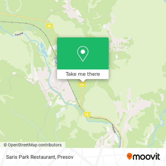 Saris Park Restaurant map