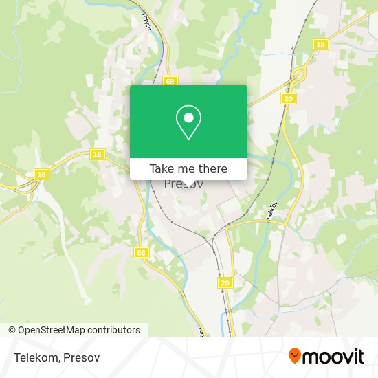 Telekom map