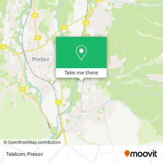 Telekom map