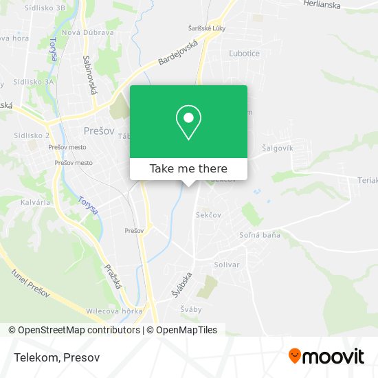 Telekom map