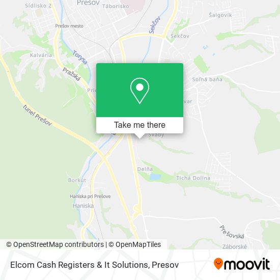 Elcom Cash Registers & It Solutions map