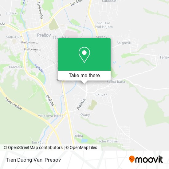 Tien Duong Van map