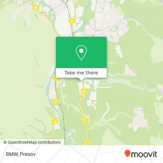 BMW map