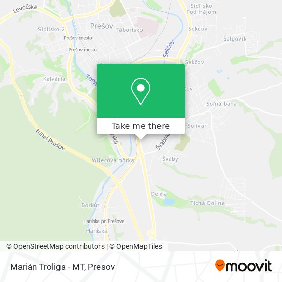 Marián Troliga - MT map