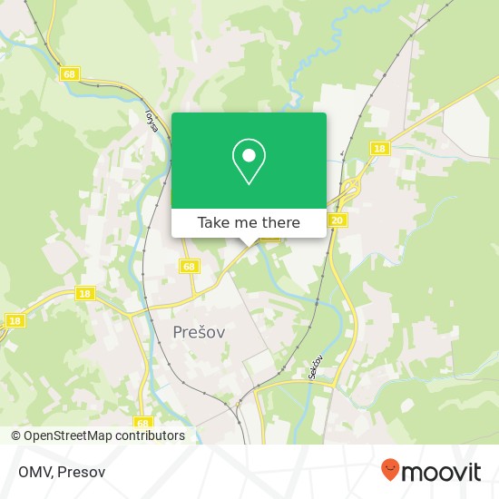 OMV map