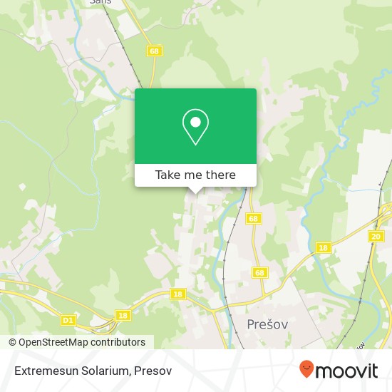 Extremesun Solarium map