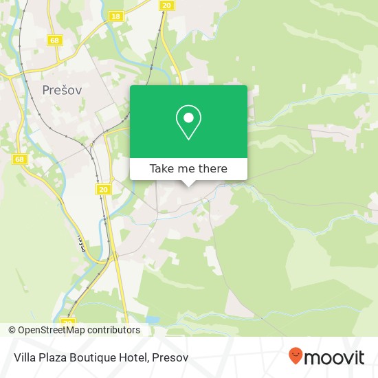 Villa Plaza Boutique Hotel map