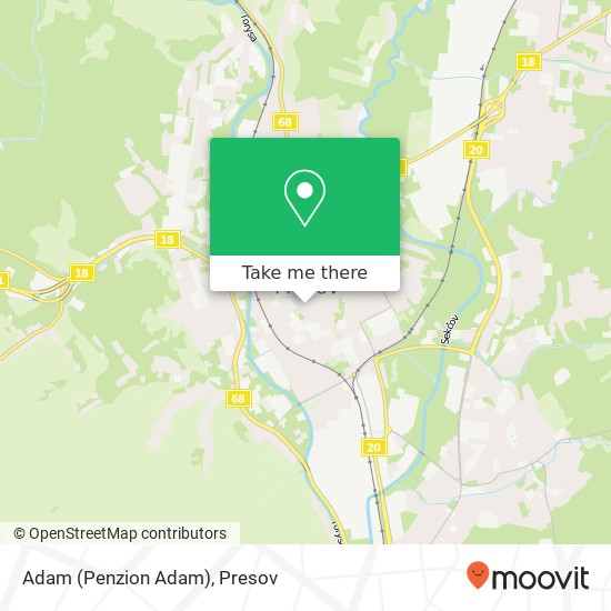 Adam (Penzion Adam) map