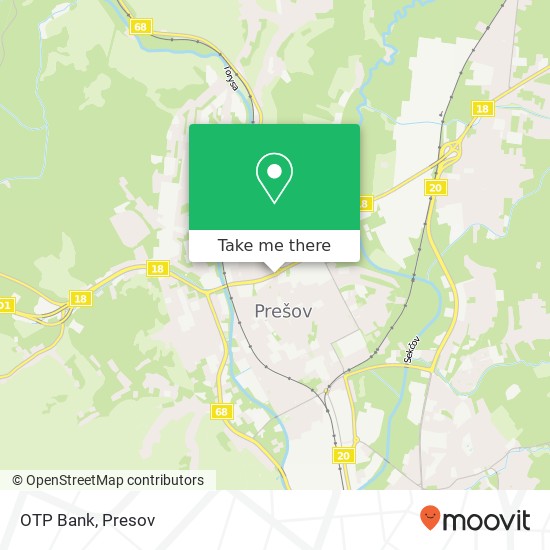 OTP Bank map