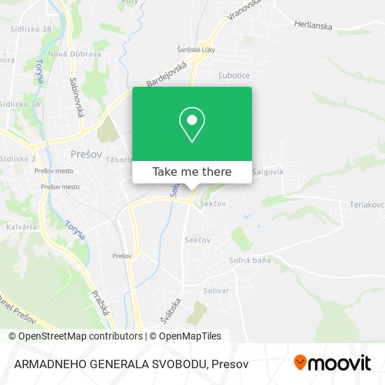 ARMADNEHO GENERALA SVOBODU map