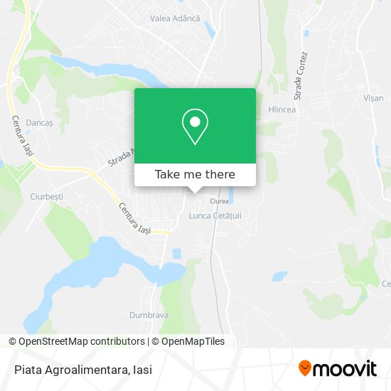 Piata Agroalimentara map