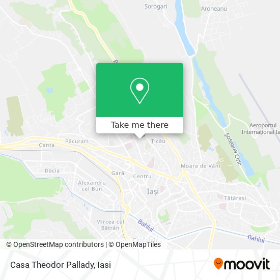 Casa Theodor Pallady map